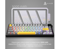 Ajazz AK650 Dream Weaver Switch Black Gray Yellow RGB z ekanem - 1536355 - zdjęcie 11